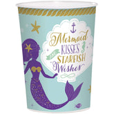 Mermaid Wishes Keepsake Cup - 16oz | Plastic | 1 Pc